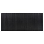 vidaXL Cloison de séparation noir 165x400 cm bambou