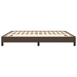 vidaXL Cadre de lit sans matelas marron 180x200 cm similicuir