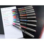 Stylo Roller Encre Liquide Recyclé UB157E Pointe Moyenne Violet UNI-BALL