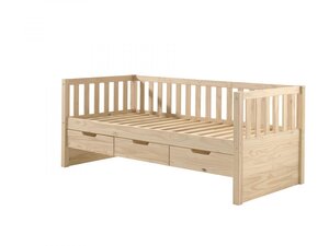 Fritz Lit Capitain Avec Tiroirs Milky Pine