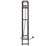 vidaXL Tête de lit de rangement Chêne fumé 120 cm Bois d'ingénierie