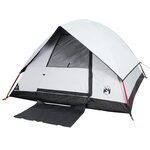 vidaXL Tente de camping à dôme 3 personnes tissu occultant imperméable