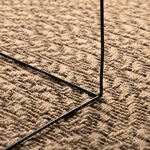 vidaXL Tapis 120x170 cm aspect jute intérieur et extérieur