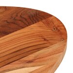 vidaXL Dessus de table 110x50x2 5 cm ovale bois massif d'acacia