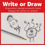 Blister de 2 crayons jumbo grip faber-castell