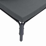 vidaXL Ensemble de canapé de jardin 8 Pièces Anthracite Acier & Tissu