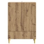 vidaXL Buffet Chêne artisanal 66 x 34 5 x 95 cm Bois d'ingénierie
