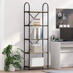 vidaXL Étagère Chêne sonoma 60 x 30 x 183 cm Bois d'ingénierie