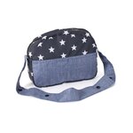 Bayer Chic 2000 853-51 - Sac à langer pour poupées Bleu marine étoiles