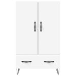 vidaXL Buffet haut blanc 69 5x31x115 cm bois d'ingénierie