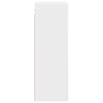 vidaXL Cabinet de Salle de Bain Mural Blanc brillant
