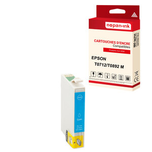Nopan-ink - x1 cartouche epson t0712 xl t0712xl compatible
