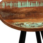 vidaXL Tabourets de bar lot de 2 bois massif de récupération