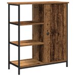 vidaXL Etagère en bois ancien 70x30x80 cm en bois reconstitué