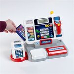 Theo Klein 9389 - Caisse enregistreuse avec tablette amovible et fonction musicale