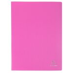 Protège-documents En Polypropylène 5/10e Opak Pochettes Cristal 40 Vues - A4 - Rose - X 20 - Exacompta