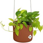 Pot de fleurs Rond VIBIA - Plastique Réservoir - Ø 35 - Jaune Miel
