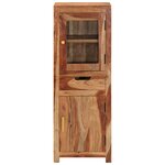 vidaXL Buffet haut 40x34x110 cm bois massif d'acacia