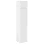 vidaXL Armoire de rangement mince blanc 45x42 5x225 cm