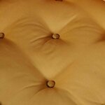 vidaXL Canapé modulaire 2 Pièces Jaune 70 x 70 x 36 cm tissu