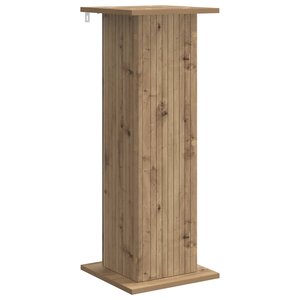 vidaXL Support de Plante Chêne artisanal 30 5 x 30 x 80 5 cm
