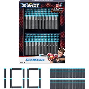 Zuru 5639 - XSHOT - Recharge Excel 100 fléchettes