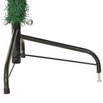 vidaXL Sapin de Noël artificiel moitié avec support vert 240 cm PVC
