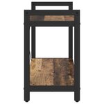 vidaXL Bibliothèque Bois ancien 80 x 30 x 48.5 cm Bois d'ingénierie