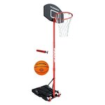 Hudora 71641 - Panier de basket-ball sur pied 205 avec ballon et pompe