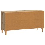 vidaXL Meuble TV 99 x 34 5 x 50 cm Chêne artisanal Bois d'ingénierie