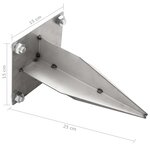 vidaXL Piquet pour colonne à eau de jardin