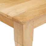 vidaXL Table basse Marron 100 x 55 x 77 cm bois de manguier massif