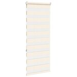 vidaXL Store zèbre beige marbré largeur du tissu 55 9 cm polyester