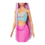 Mattel HRR00 - Barbie Poupée mannequin Fantaisie sirèneà cheveux longs