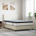 vidaXL Matelas à ressorts ensachés moyen 140x200 cm