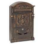 Boîte aux lettres style rétro - classique  Residencia Maxi D-2152/B  Aluminium  Bromze
