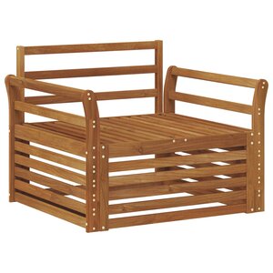 vidaXL 2 Pièce Canapé d’extérieur Naturel