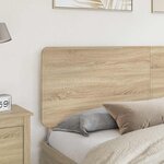 vidaXL Tête de lit Chêne Sonoma 200 cm Bois d'ingénierie