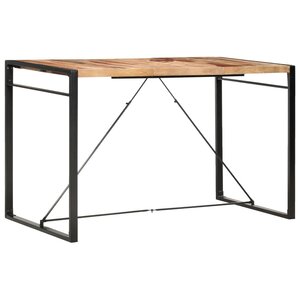 vidaXL Table de bar 180x90x110 cm Bois solide