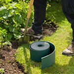 Nature Arête de bordure de jardin 0 15x10 m vert