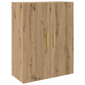 vidaXL Meuble mural Marron 69 5 x 34 x 90 cm Bois d'ingénierie