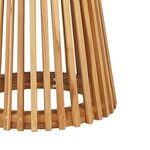 vidaXL Table d'appoint Marron 70 x 70 x 75 cm Bois de teck massif