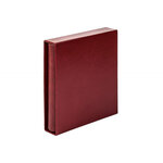 Album numismatique Karat Classic avec 10 feuilles pour monnaies de collection. Couleur - Bordeaux