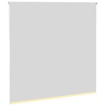 vidaXL Store enrouleur occultant jaune largeur du tissu 146 6 cm
