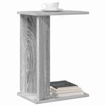vidaXL Table d'appoint Gris Sonoma 35 x 25 x 50 cm Bois d'ingénierie