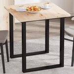 vidaXL Dessus de table 2 Pièces 70x35x2 5cm rectangulaire bois pin massif