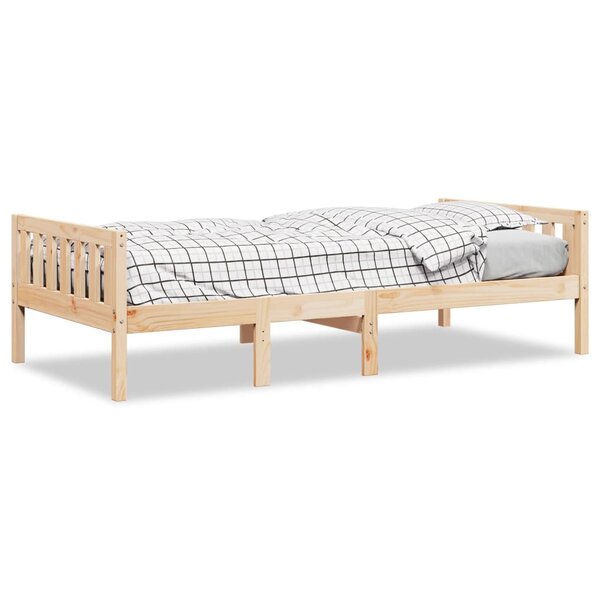 vidaXL Lit pour enfants sans matelas 90x190 cm bois de pin massif