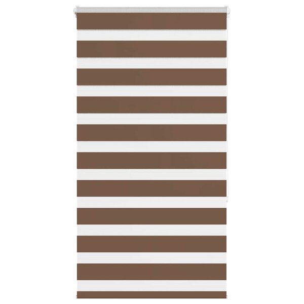 vidaXL Store zèbre marron 80x150 cm largeur du tissu 75 9 cm polyester