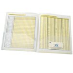 Paquet de 10 chemises double poche en polypropylène 20/100e incolore EXACOMPTA