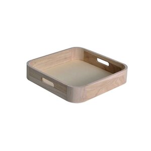 Plateau en bois design 32 x 22 cm